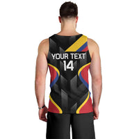 Custom Colombia Football Men Tank Top Vamos Las Chicas Superpoderosas - Wonder Print Shop