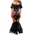 Custom Colombia Football Mermaid Dress Vamos Las Chicas Superpoderosas - Wonder Print Shop