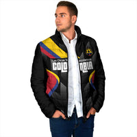Custom Colombia Football Padded Jacket Vamos Las Chicas Superpoderosas - Wonder Print Shop