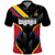 Custom Colombia Football Polo Shirt Vamos Las Chicas Superpoderosas - Wonder Print Shop