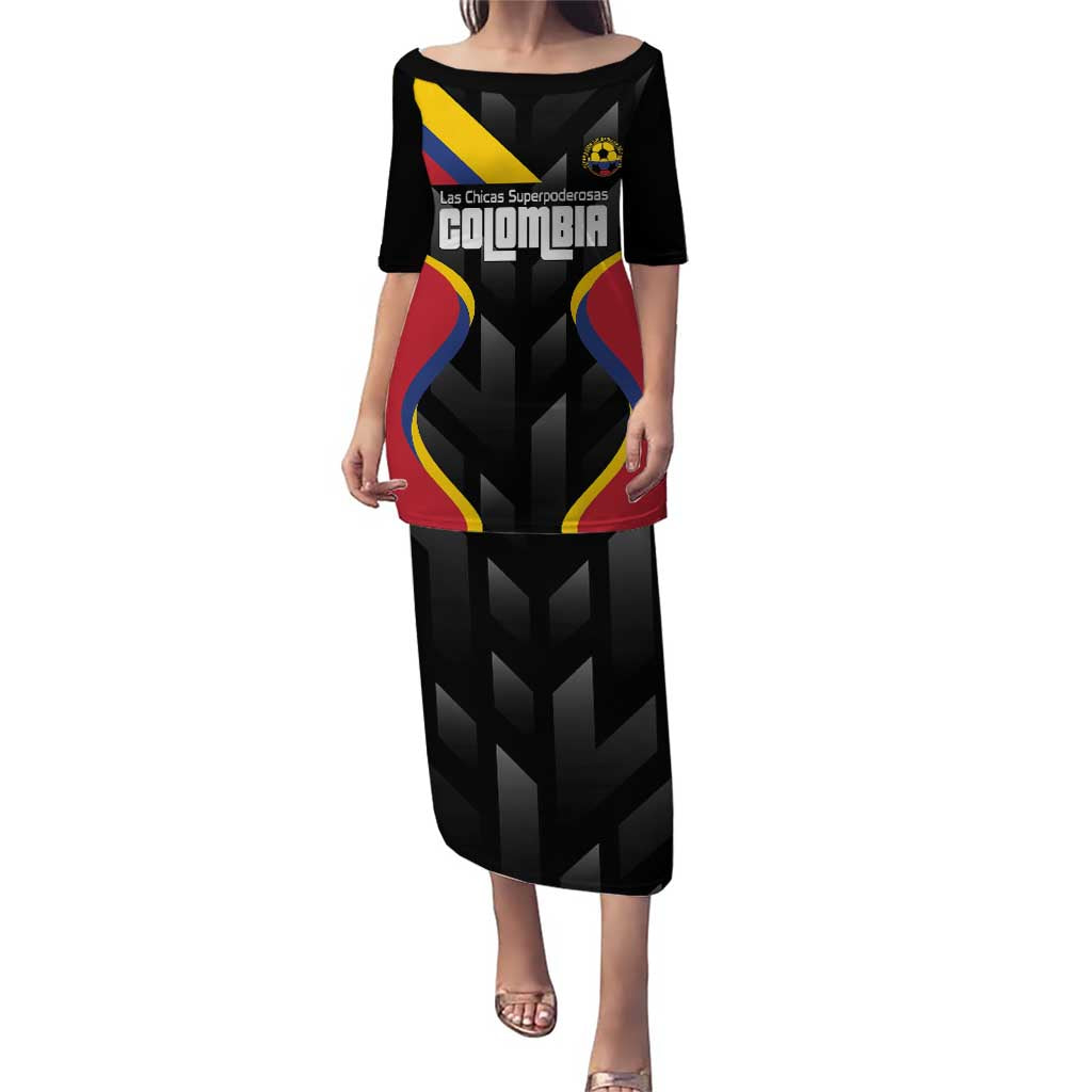 Custom Colombia Football Puletasi Vamos Las Chicas Superpoderosas - Wonder Print Shop
