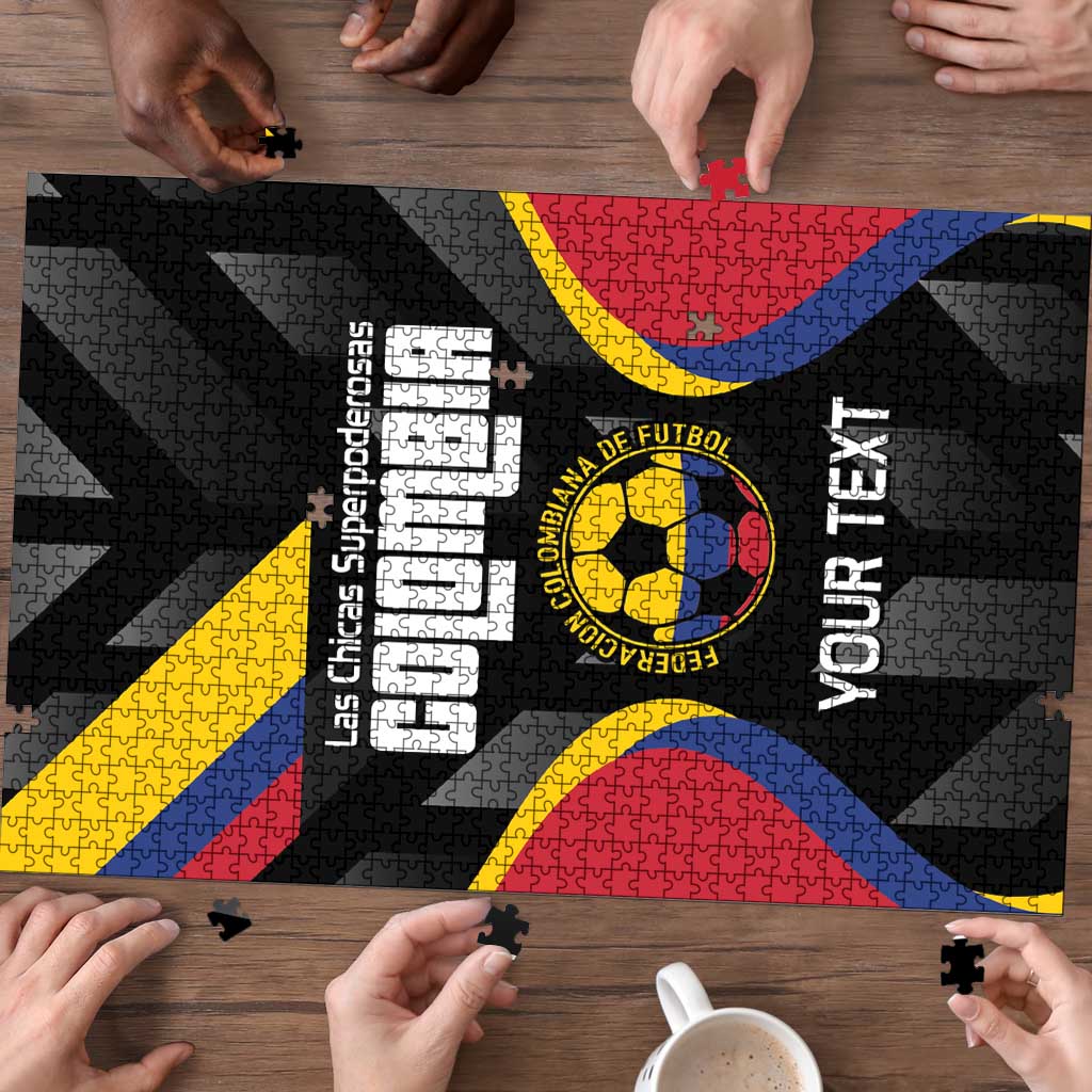 Custom Colombia Football Puzzle Vamos Las Chicas Superpoderosas - Wonder Print Shop