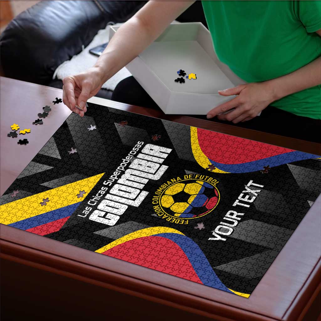 Custom Colombia Football Puzzle Vamos Las Chicas Superpoderosas - Wonder Print Shop
