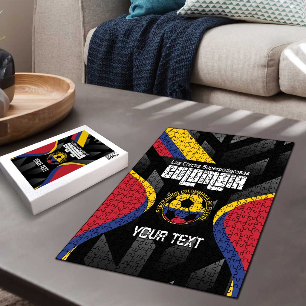 Custom Colombia Football Puzzle Vamos Las Chicas Superpoderosas - Wonder Print Shop