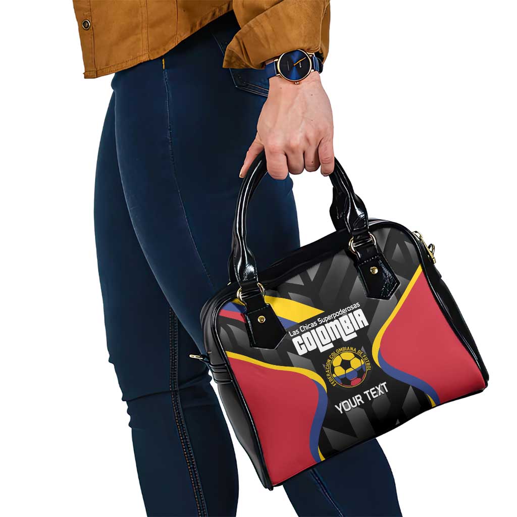 Custom Colombia Football Shoulder Handbag Vamos Las Chicas Superpoderosas - Wonder Print Shop