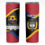 Custom Colombia Football Skinny Tumbler Vamos Las Chicas Superpoderosas - Wonder Print Shop