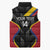 Custom Colombia Football Sleeveless Puffer Jacket Vamos Las Chicas Superpoderosas - Wonder Print Shop