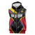 Custom Colombia Football Sleeveless Zip Hoodie Vamos Las Chicas Superpoderosas - Wonder Print Shop