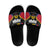 Custom Colombia Football Slide Sandals Vamos Las Chicas Superpoderosas - Wonder Print Shop