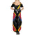 Custom Colombia Football Summer Maxi Dress Vamos Las Chicas Superpoderosas - Wonder Print Shop