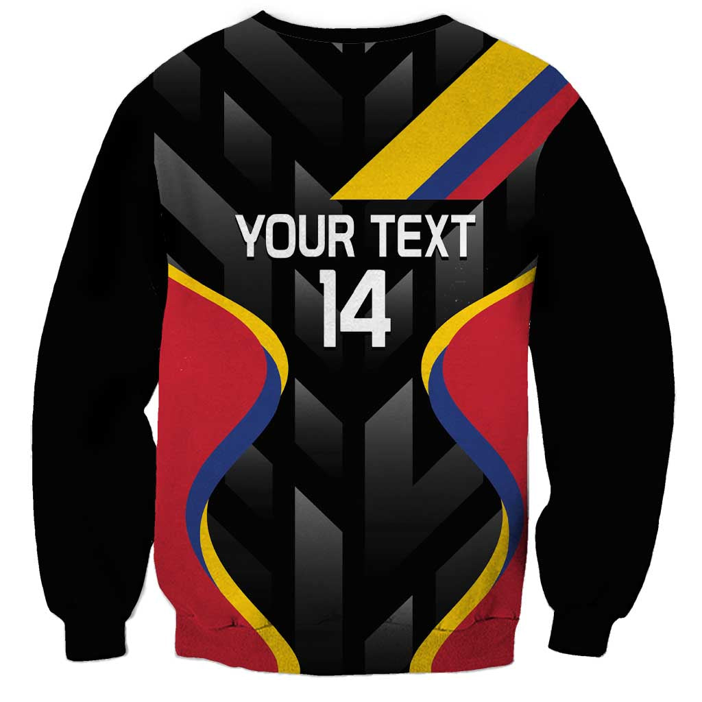 Custom Colombia Football Sweatshirt Vamos Las Chicas Superpoderosas - Wonder Print Shop