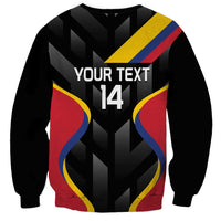 Custom Colombia Football Sweatshirt Vamos Las Chicas Superpoderosas - Wonder Print Shop