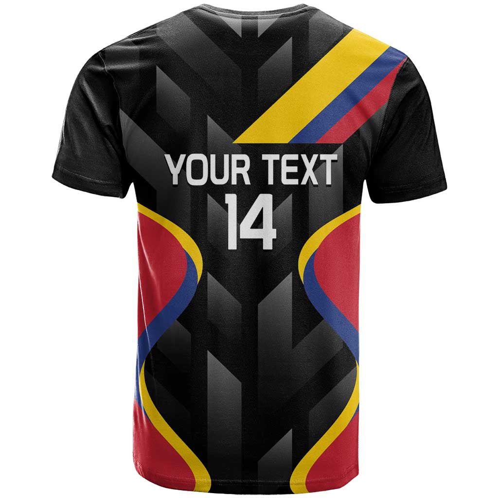 Custom Colombia Football T Shirt Vamos Las Chicas Superpoderosas - Wonder Print Shop