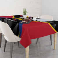 Custom Colombia Football Tablecloth Vamos Las Chicas Superpoderosas - Wonder Print Shop
