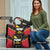 Custom Colombia Football Travel Bag Vamos Las Chicas Superpoderosas - Wonder Print Shop