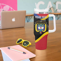 Custom Colombia Football Tumbler With Handle Vamos Las Chicas Superpoderosas - Wonder Print Shop