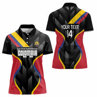 Custom Colombia Football Women Polo Shirt Vamos Las Chicas Superpoderosas - Wonder Print Shop