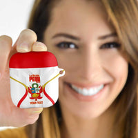 Custom Peru Football AirPods Case Vamos La Bicolor - Wonder Print Shop