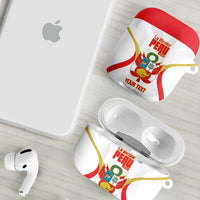 Custom Peru Football AirPods Case Vamos La Bicolor - Wonder Print Shop
