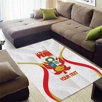 Custom Peru Football Area Rug Vamos La Bicolor - Wonder Print Shop