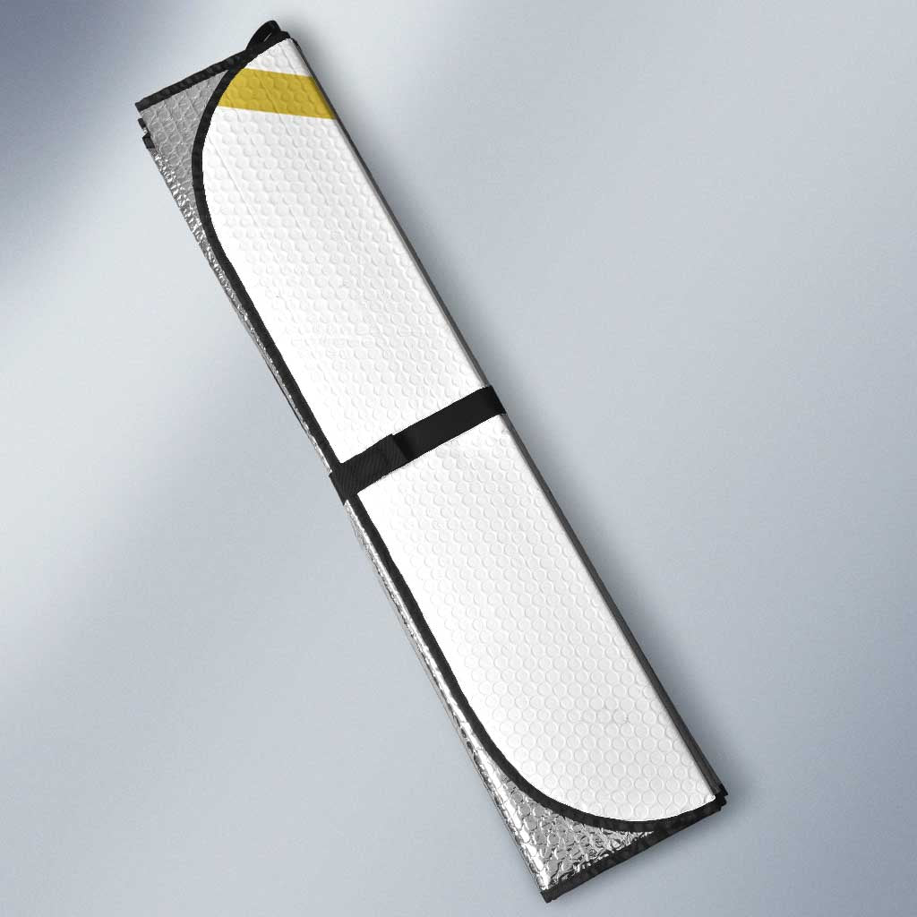 Custom Peru Football Auto Sun Shade Vamos La Bicolor - Wonder Print Shop