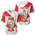 Custom Peru Football Baseball Jersey Vamos La Bicolor - Wonder Print Shop