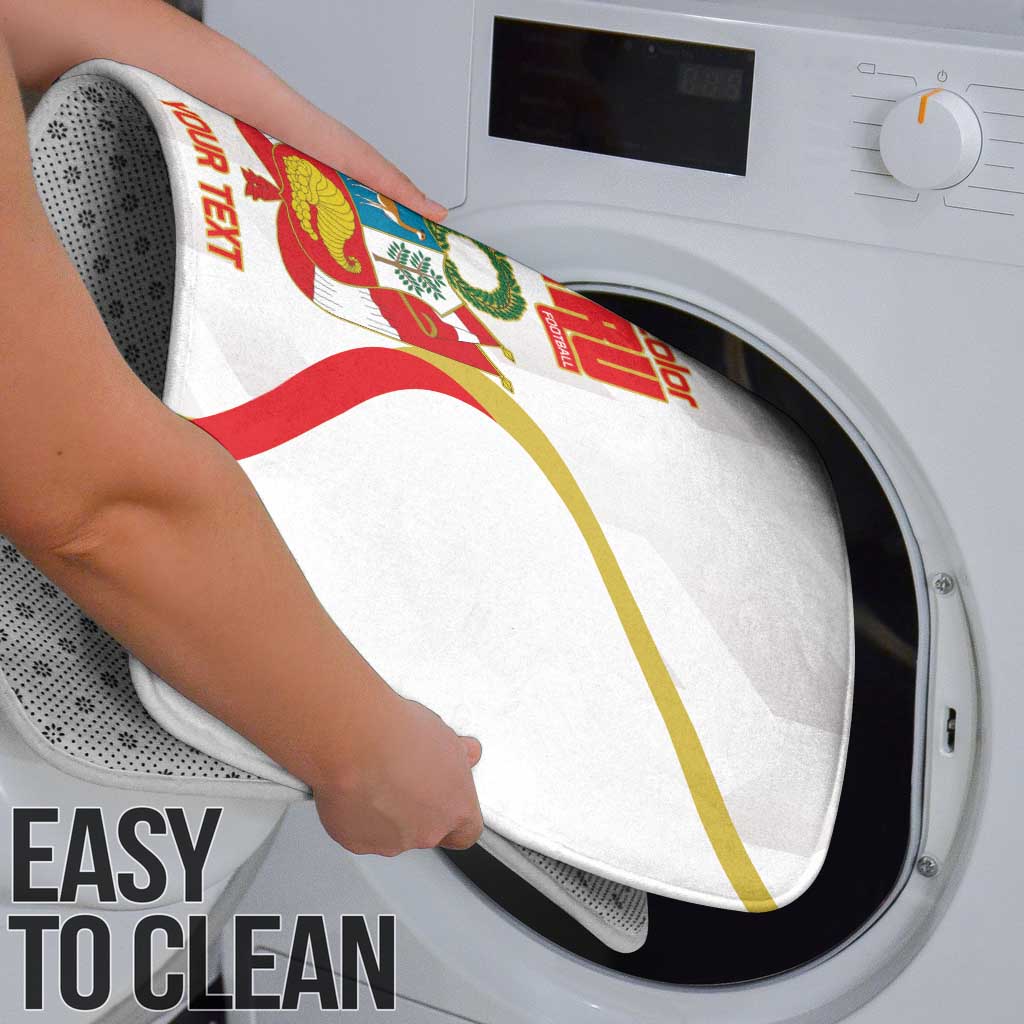 Custom Peru Football Bathroom Set Vamos La Bicolor - Wonder Print Shop