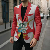 Custom Peru Football Blazer Vamos La Bicolor - Wonder Print Shop