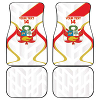Custom Peru Football Car Mats Vamos La Bicolor - Wonder Print Shop