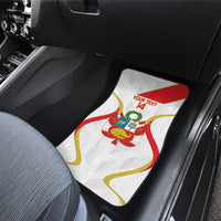 Custom Peru Football Car Mats Vamos La Bicolor - Wonder Print Shop