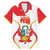 Custom Peru Football Family Matching Mermaid Dress and Hawaiian Shirt Vamos La Bicolor - Wonder Print Shop