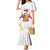 Custom Peru Football Family Matching Mermaid Dress and Hawaiian Shirt Vamos La Bicolor - Wonder Print Shop
