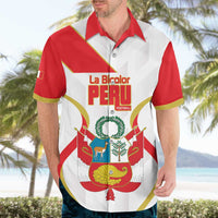 Custom Peru Football Hawaiian Shirt Vamos La Bicolor - Wonder Print Shop