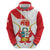 Custom Peru Football Hoodie Vamos La Bicolor - Wonder Print Shop