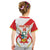 Custom Peru Football Kid T Shirt Vamos La Bicolor - Wonder Print Shop