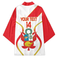 Custom Peru Football Kimono Vamos La Bicolor - Wonder Print Shop