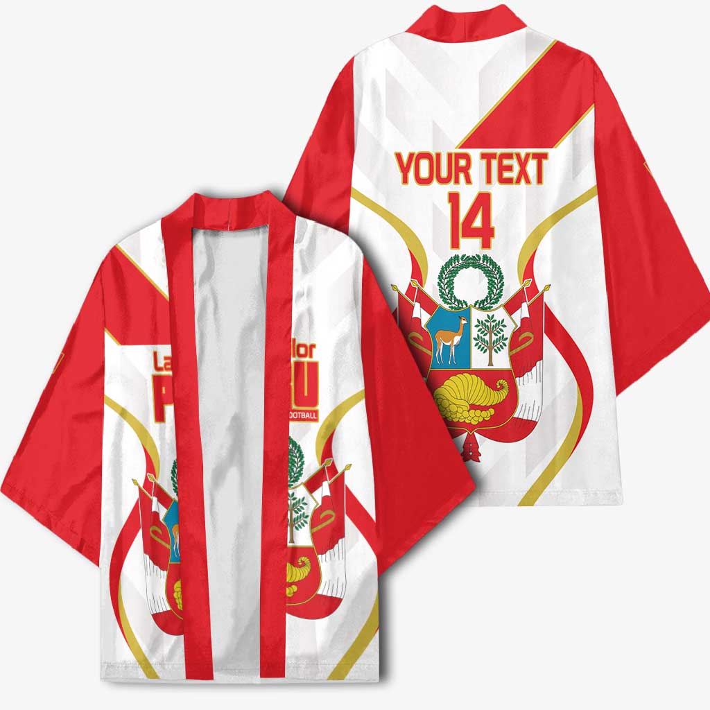 Custom Peru Football Kimono Vamos La Bicolor - Wonder Print Shop