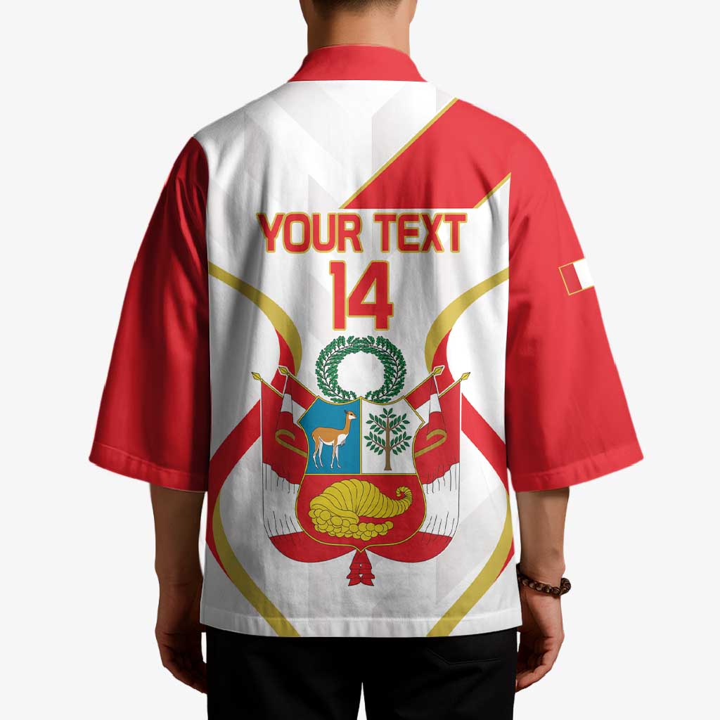 Custom Peru Football Kimono Vamos La Bicolor - Wonder Print Shop