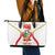 Custom Peru Football Leather Tote Bag Vamos La Bicolor - Wonder Print Shop
