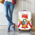 Custom Peru Football Luggage Cover Vamos La Bicolor - Wonder Print Shop