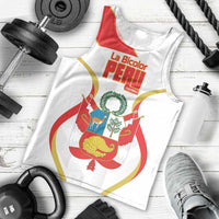 Custom Peru Football Men Tank Top Vamos La Bicolor - Wonder Print Shop