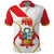 Custom Peru Football Polo Shirt Vamos La Bicolor - Wonder Print Shop