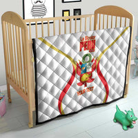 Custom Peru Football Quilt Vamos La Bicolor - Wonder Print Shop