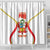 Custom Peru Football Shower Curtain Vamos La Bicolor - Wonder Print Shop