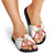Custom Peru Football Slide Sandals Vamos La Bicolor - Wonder Print Shop