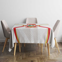 Custom Peru Football Tablecloth Vamos La Bicolor - Wonder Print Shop