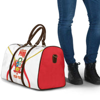 Custom Peru Football Travel Bag Vamos La Bicolor - Wonder Print Shop