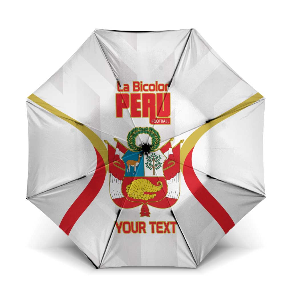 Custom Peru Football Umbrella Vamos La Bicolor - Wonder Print Shop