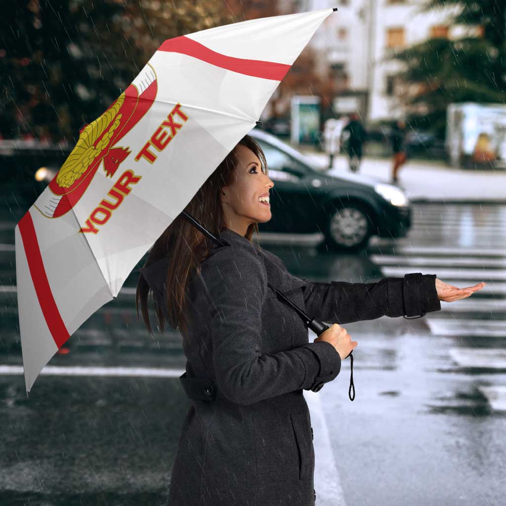 Custom Peru Football Umbrella Vamos La Bicolor - Wonder Print Shop
