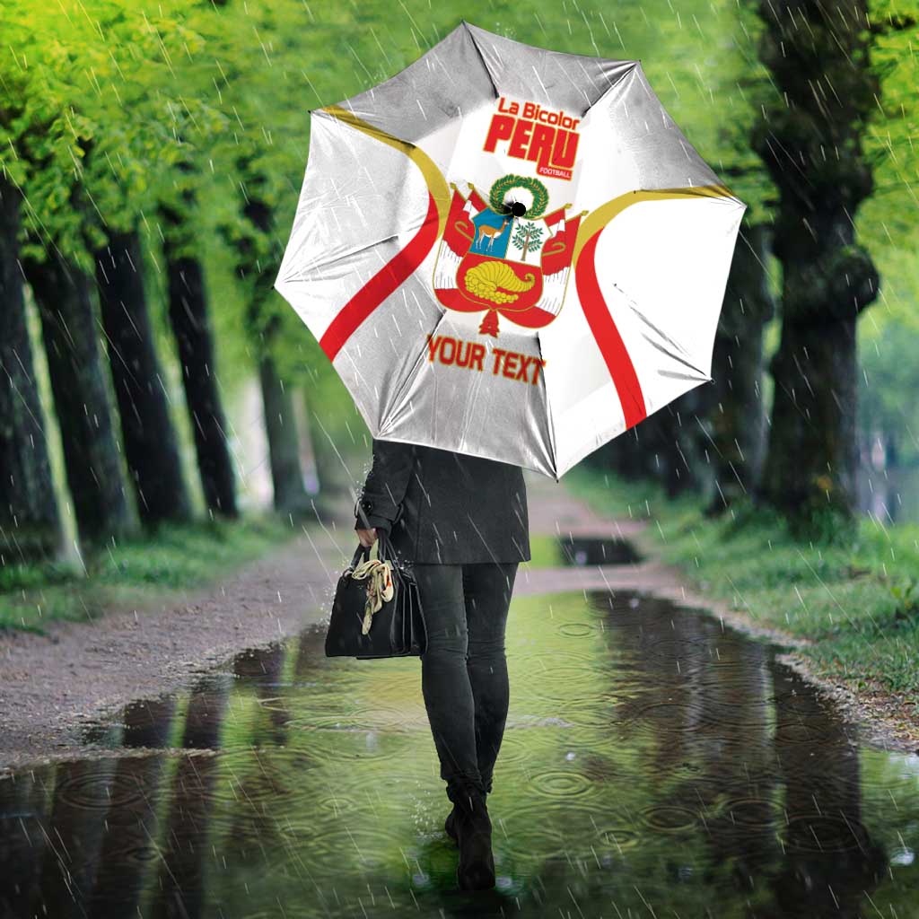 Custom Peru Football Umbrella Vamos La Bicolor - Wonder Print Shop